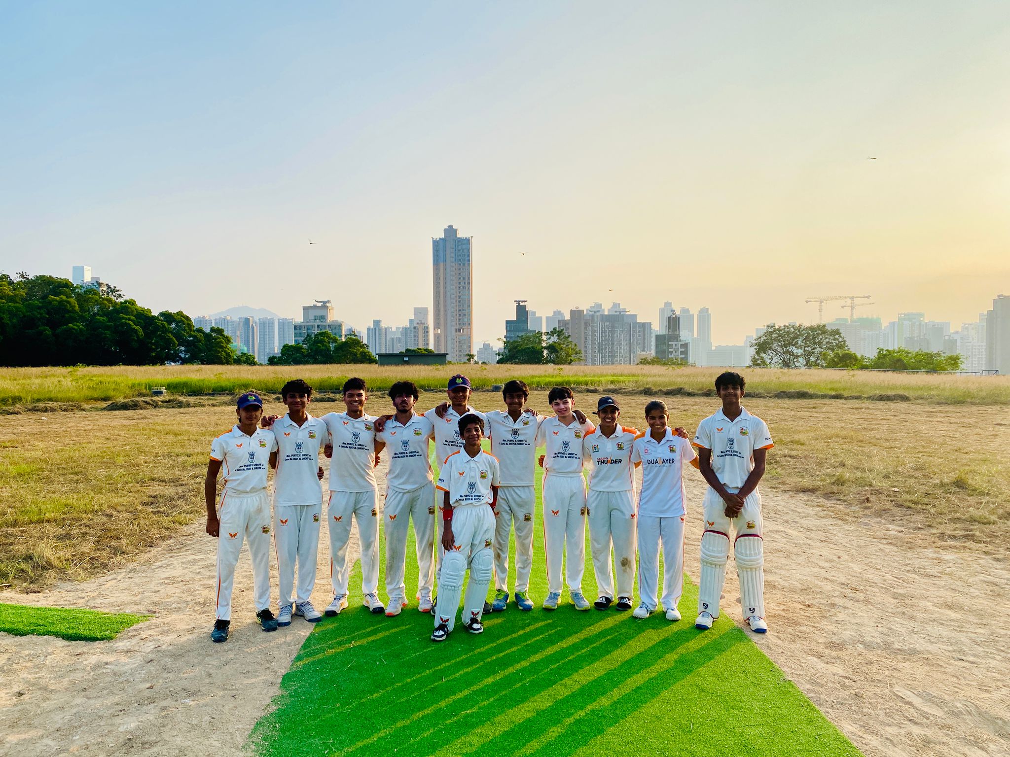 DLSWCC-Cricket Ground at Shek Kip Mei Opens in Style as U17 Tigers Clinch One-Wicket Thriller